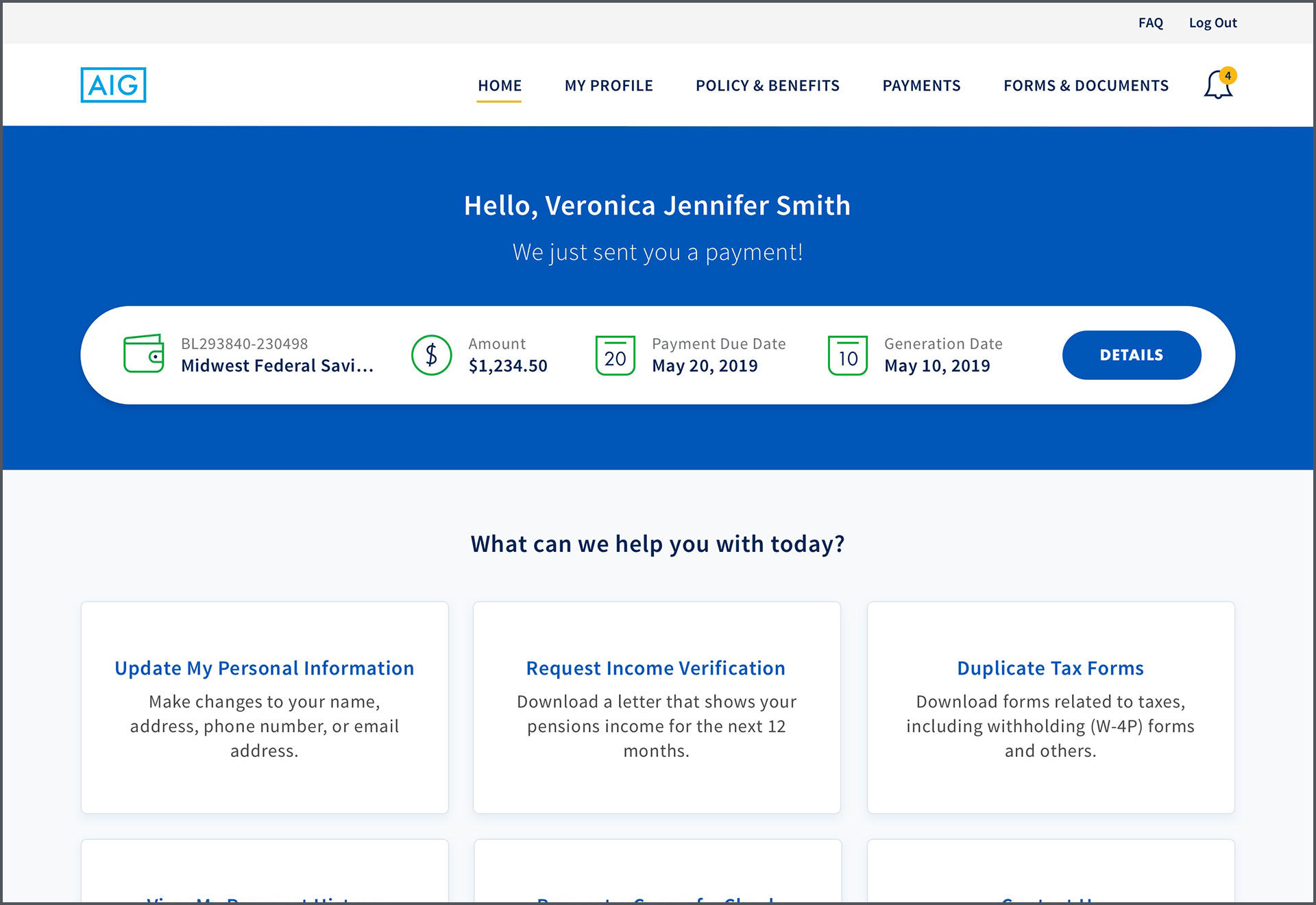 Pensions: Home Page Comp 1-up (Immediate Participant)