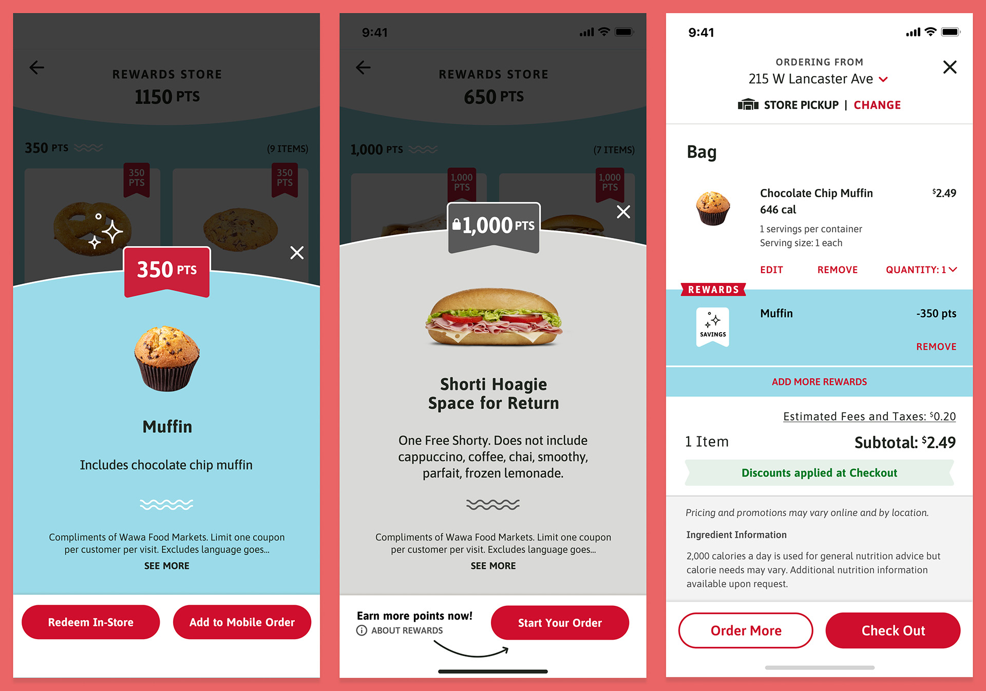 Wawa: Rewards Designs Frame 2